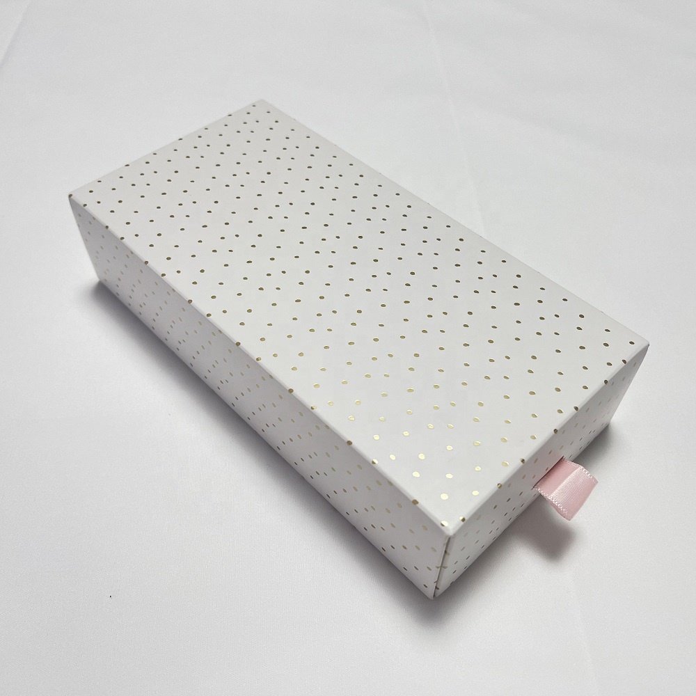 Match box style Sunglasses Gift Box with customized gold foil logos