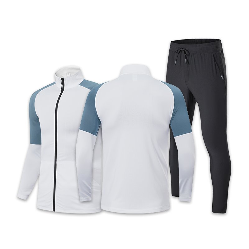 New Design Color Match Football Training Uniform Quality Soccer Wear Kits Breathable Soccer Jersey Polyester Football Tracksuits
