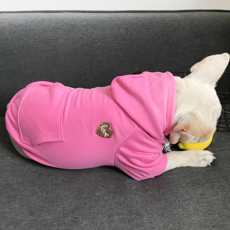 Embroidery Cotton T-shirt Cat Pet Dog Clothing Parent Mother and Dog Outfits Matching Dog Owner T Shirt Hoodie