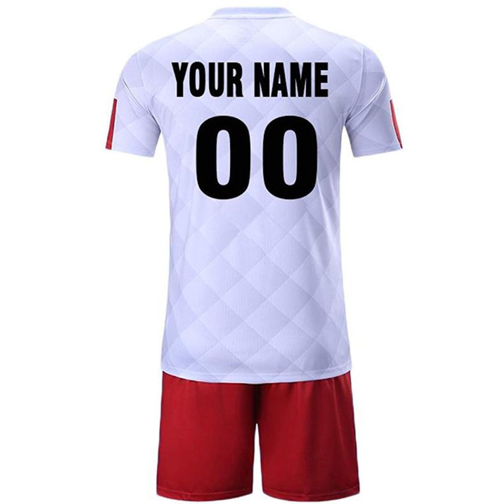 Men's Custom Sublimation Football Shirts Personalized Soccer Team Uniforms for Practice and Matches Durable Breathable