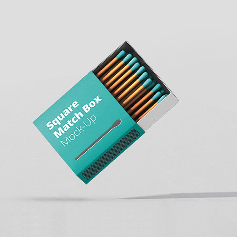 custom LOGO OEM ODM Luxury color matches size Matchbox Multi-Style Paper Logo Safety Custom Matchbox