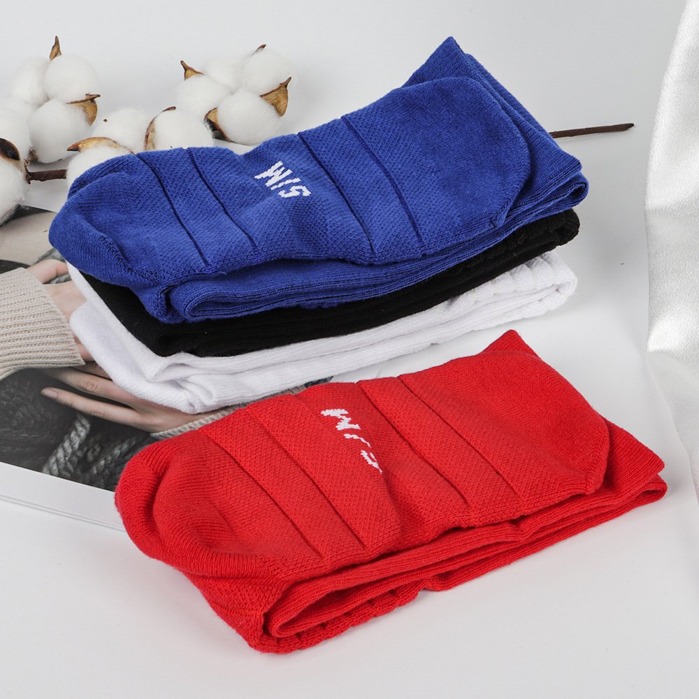 2023 Jingwen Sports Scrunch Football Socks Padded Wrinkle Socks For Women Men