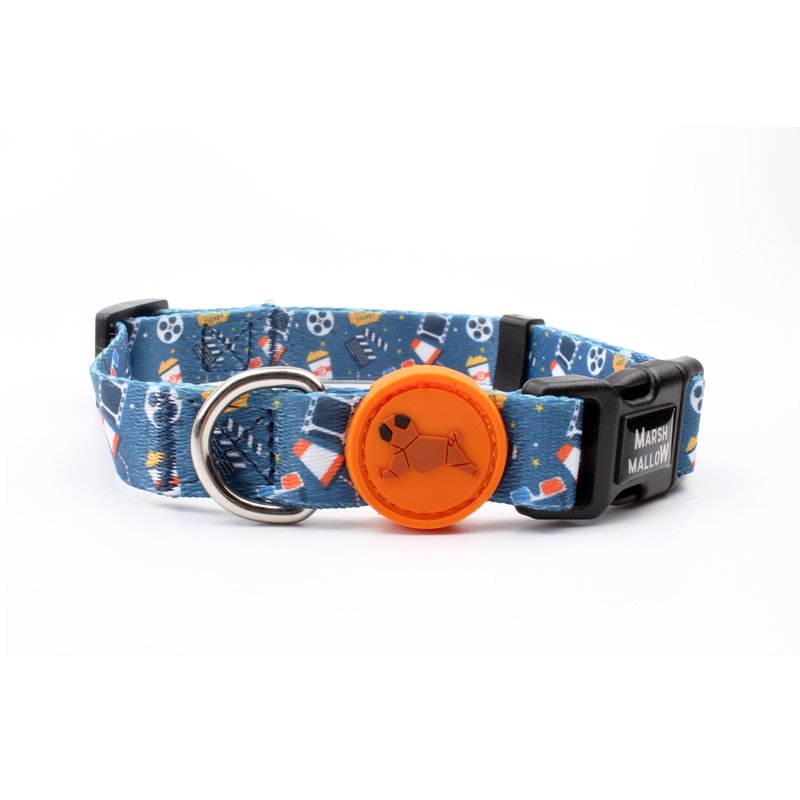 Oem pet supplier custom design pet collar with matching leash harness dog harness set