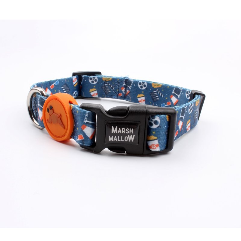 Oem pet supplier custom design pet collar with matching leash harness dog harness set