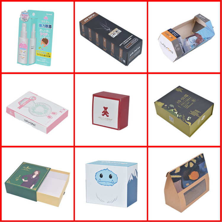 Fashion Slide Out Match Drawer Cardboard Paper Gift Jewelry Packaging Box