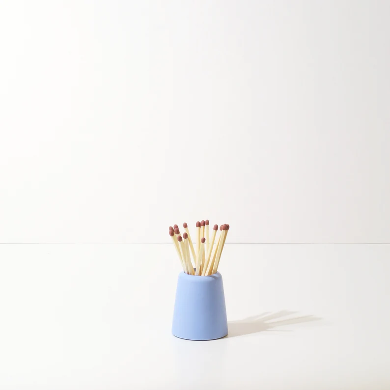 colorful ceramic match jar match pocket candle jar bottle for match