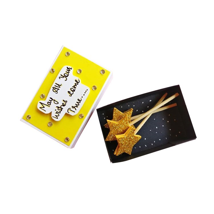 Custom Logo Drawer Slide Matches Packaging Small Safety Paper Match Boxes In Bulk