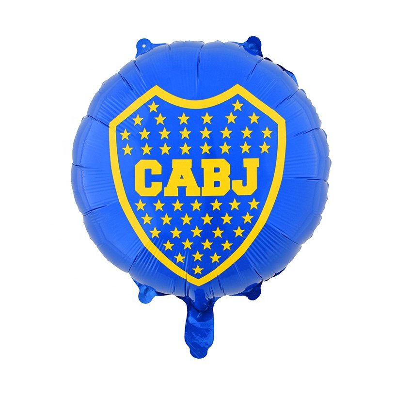 Boca Juniors Jersey Balloons Football Team Club Sport Theme Football Match Celebrate Party Decoration Gift Toy