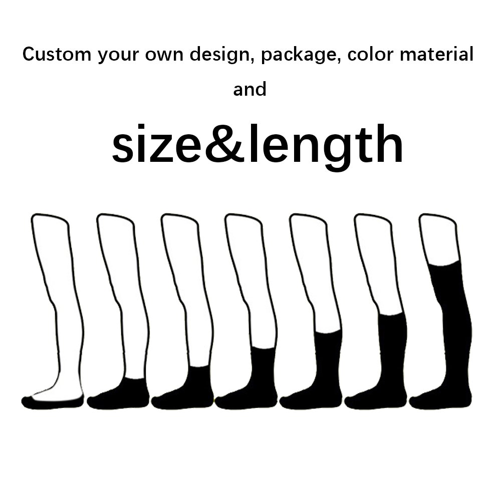 Xiangyi High Elastic Sport Athletic Football Pressure Compressed Compression Color Elite Men's Training Match Socks Custom Logo