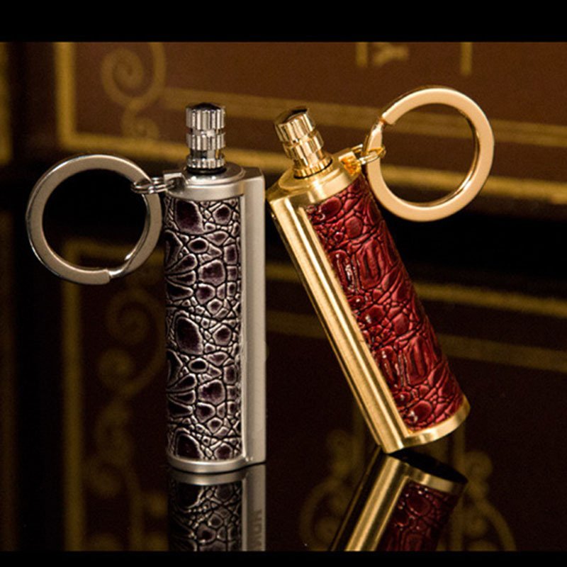 Outdoor camping Retro waterproof metal matches oil lighters for gifts