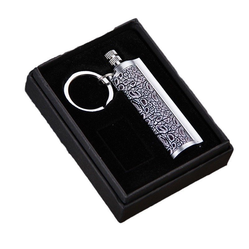 Outdoor camping Retro waterproof metal matches oil lighters for gifts