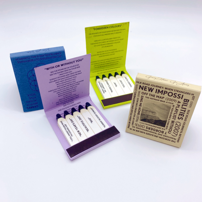 High Quality Colored Safety Matchbooks Custom 4.8cm Paper stick Book Matches
