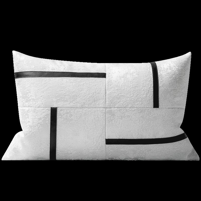 Jacquard Comforter Set Modern Geometric Design All Season Down Alternative Cozy Bedding with Matching Shams Decorative Pillow