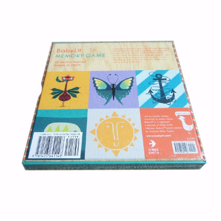 Educational Memory matching Card Game for kids