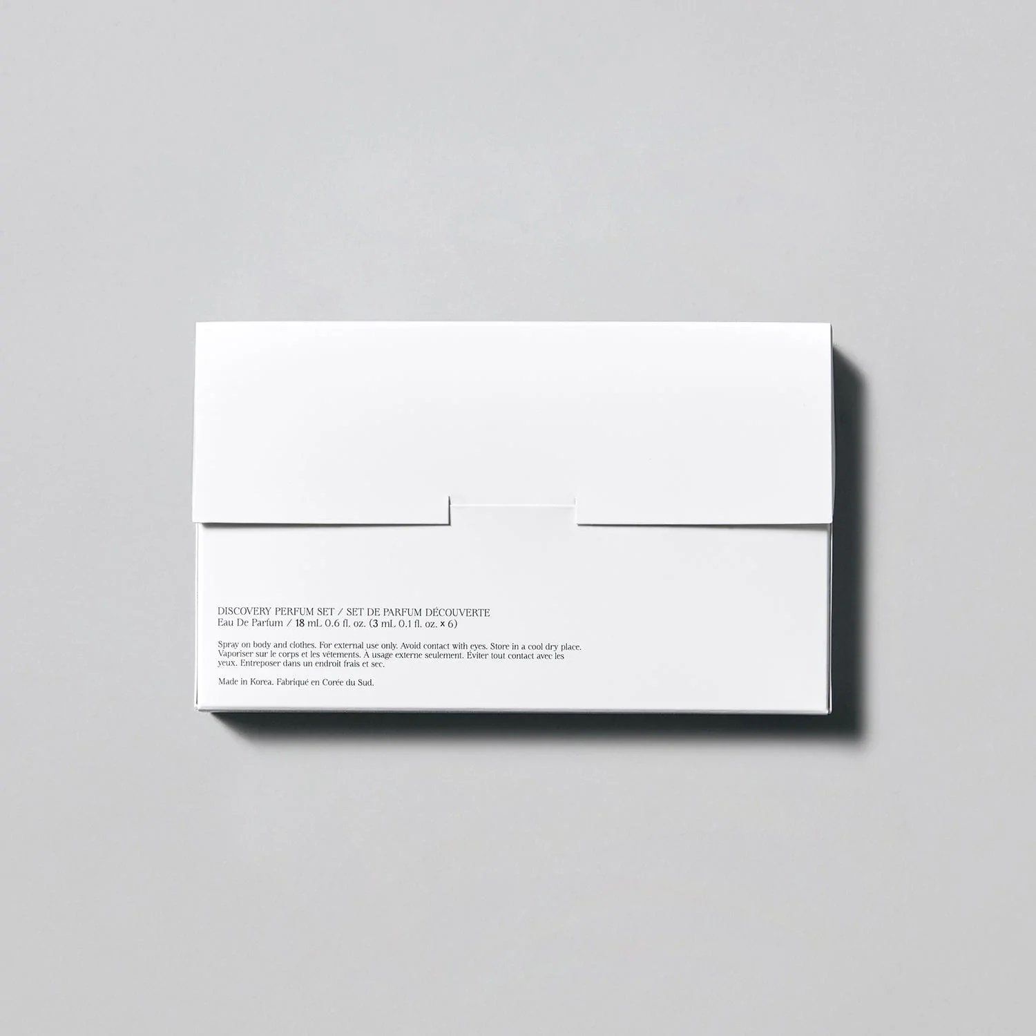 Full Color Printing Fragrance Box Perfume Experience Set Packaging 157gsm Specialty Paper Match Box Style Packaging