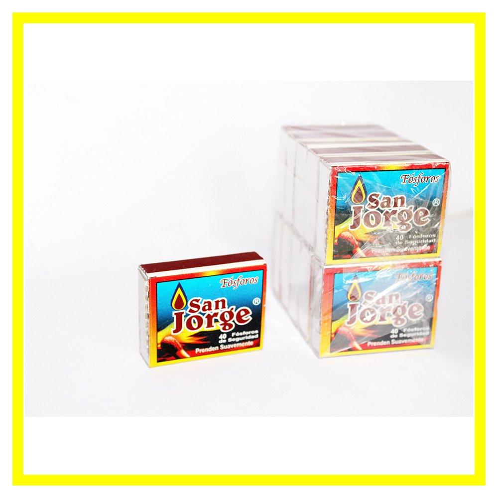 Premium Quality Wax Matches box size 43 x 30 x 10mm (35 sticks) Low sulphur matches colored head matches