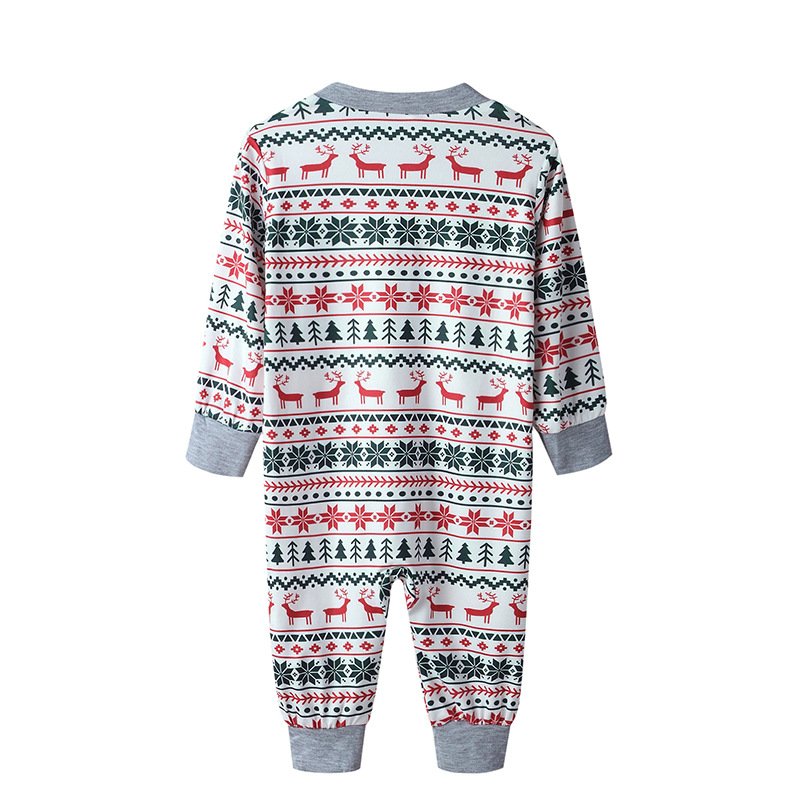 2024 Pjs Christmas Pyjamas Sets pjs Custom Print Adult Onesie cotton Kids Baby Clothes Matching Family Christmas Pajamas