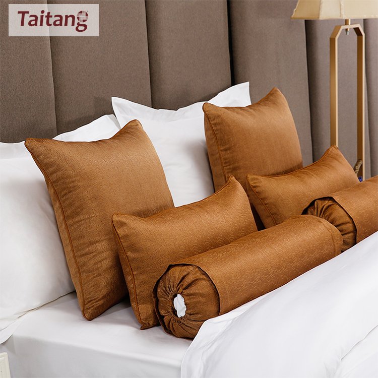 One Stop Hotel Supplies Manufacturer Bed Scarves Bed Runners Matching Pillows Colorful Hotel Bed Sheet Set