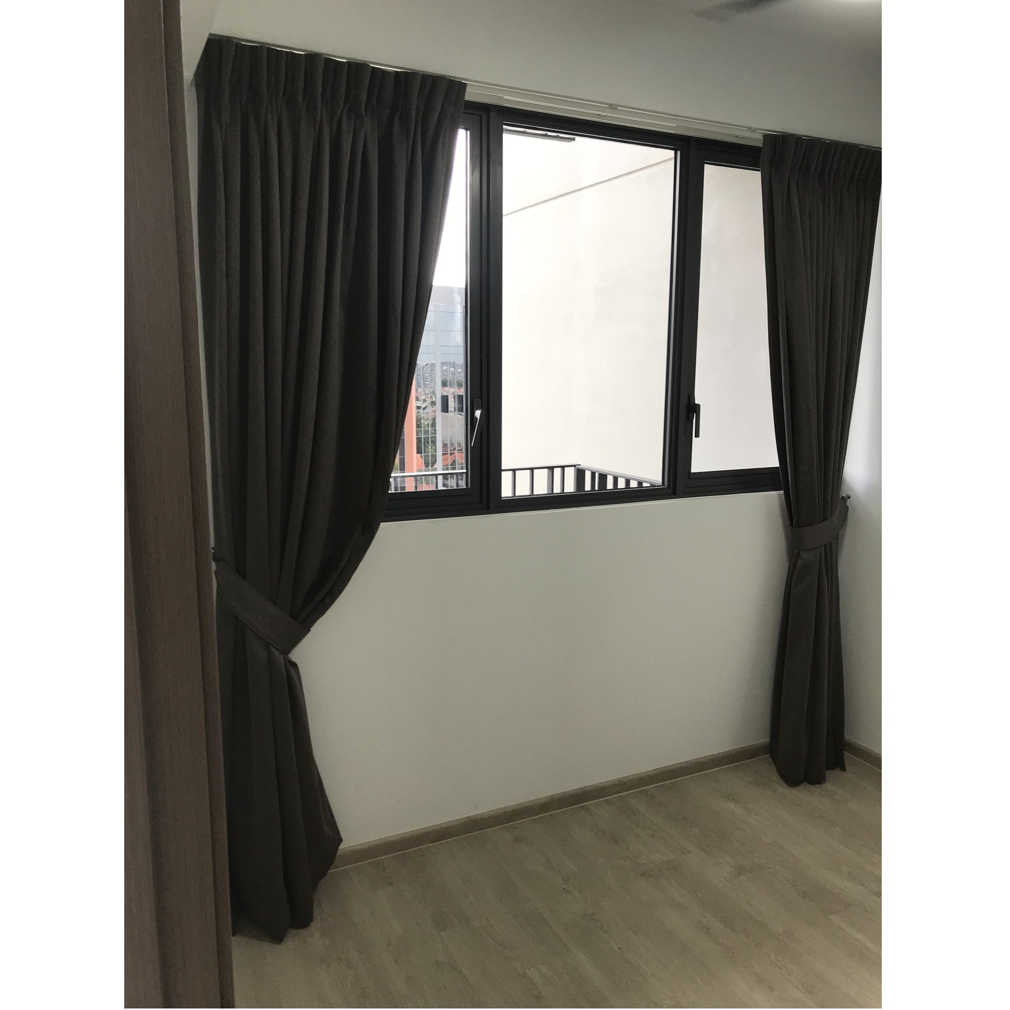 Handmade All-Season Traditional Style Blackout Curtains General Pleat Design Biparting Open Ceiling Installation Office Bedroom