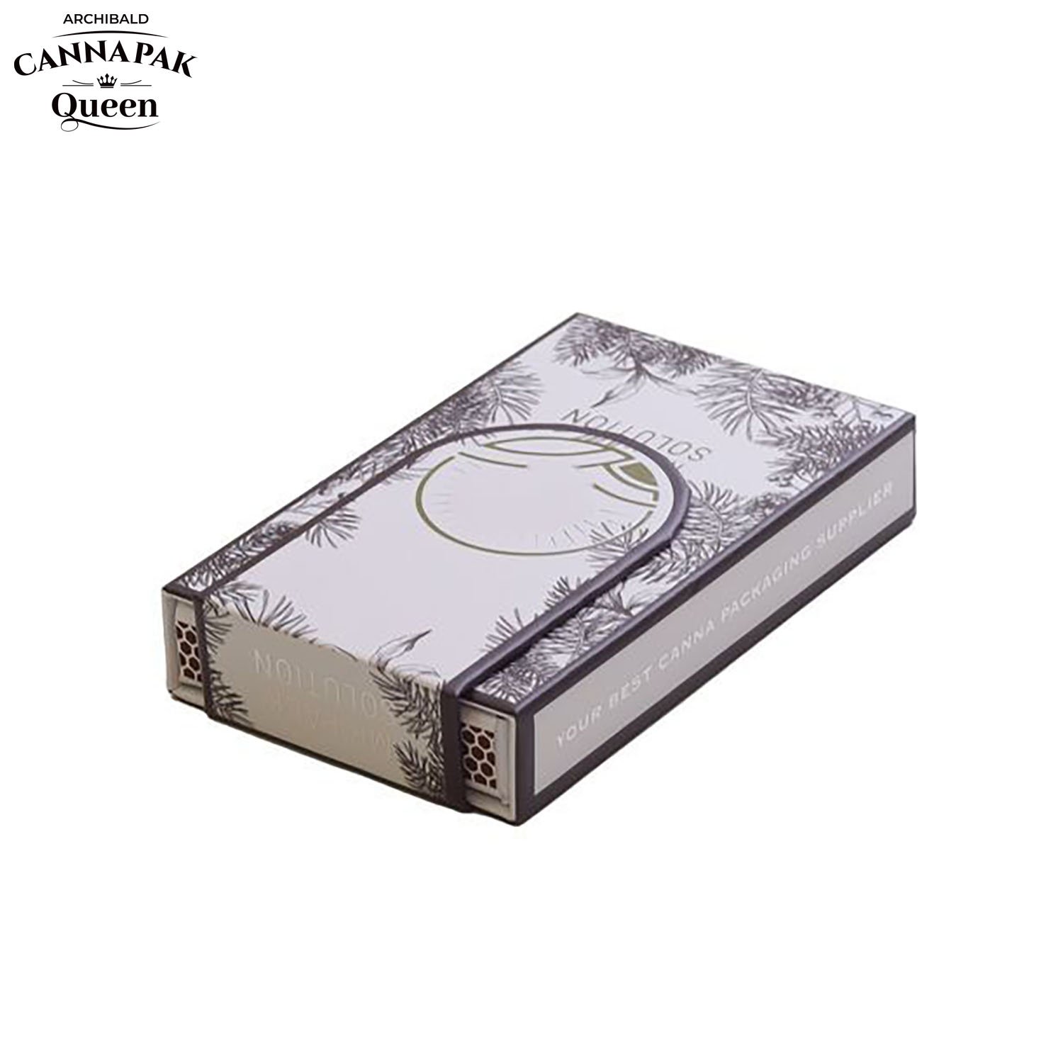 Archibald China Manufacturer Tobacco Box Child Resistant Slide Out Cassette Tape Pre Roll Boxes Wholesale With Match