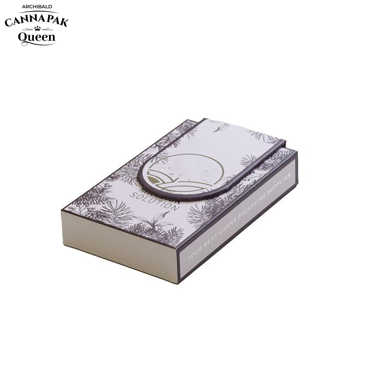 Archibald China Manufacturer Tobacco Box Child Resistant Slide Out Cassette Tape Pre Roll Boxes Wholesale With Match