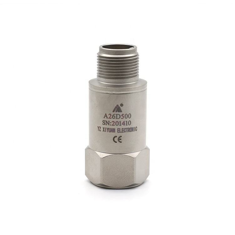 Industrial Field Monitoring Piezo Accelerometer Sensor Matching MIL Two-core Connecting Cable x 3m