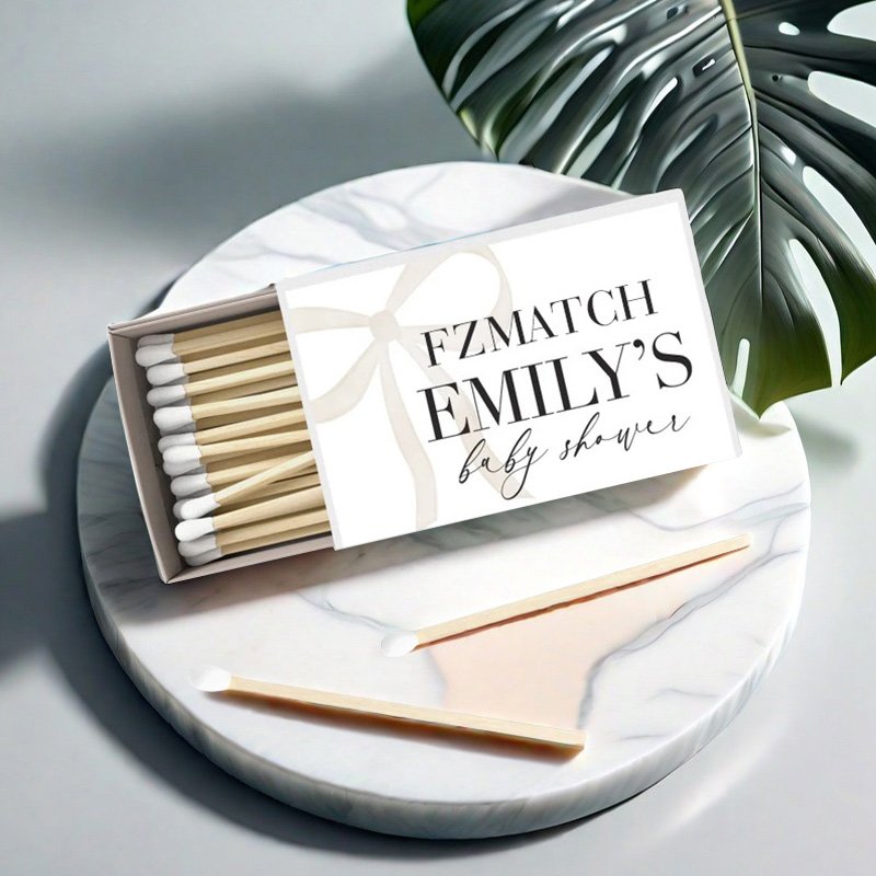 Customizable Book Matches With Logo For Restaurant Advertising