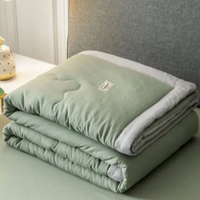 Printed Light Quilt Soft Cotton Linen Quality Flax Home Linen Bed Sheet Beautiful Silk Satin Bedding Set For Home