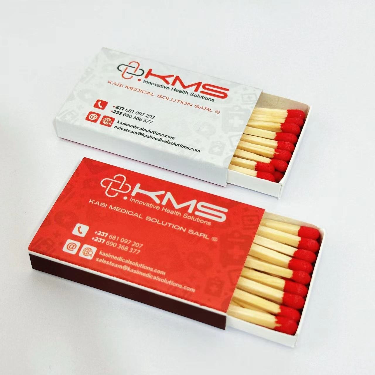 Classic red box high-value matches lighting cigars anti-scalding safe home aromatherapy 20 sticks of wood-stalked matches