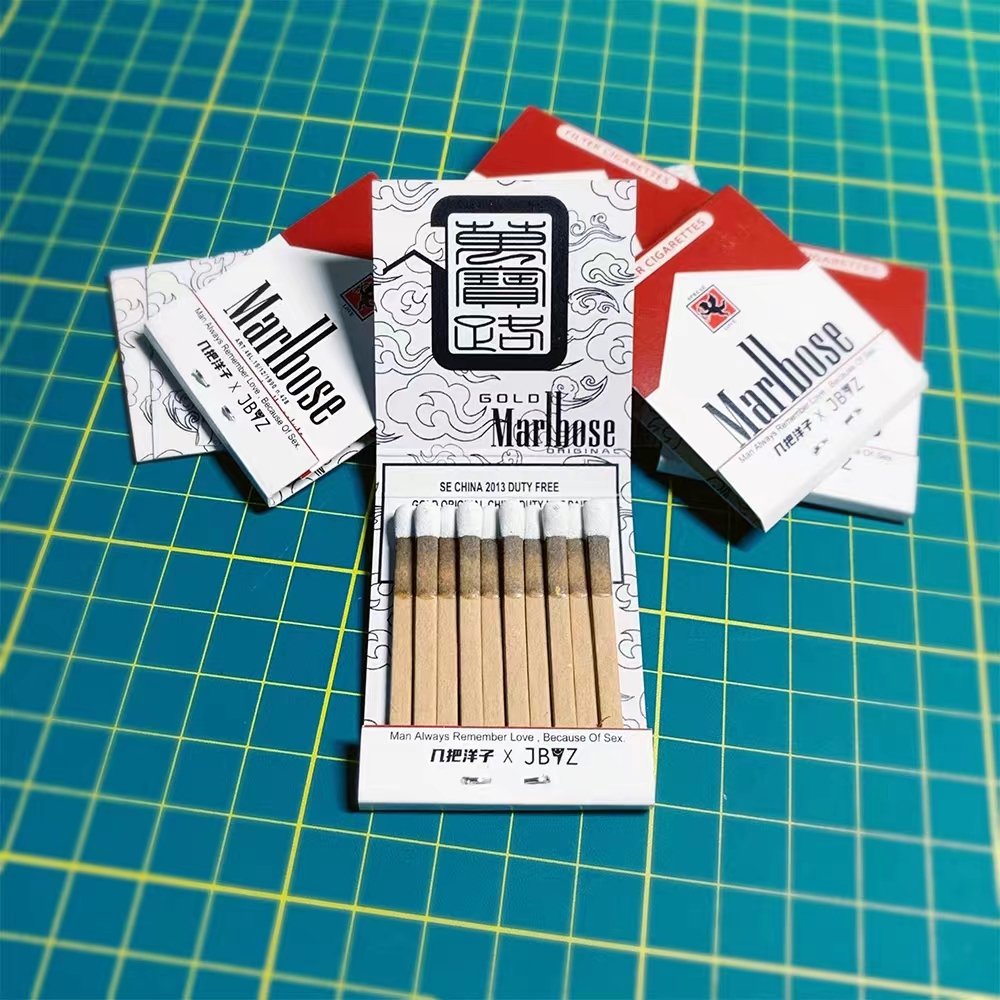 Custom Match book Personalized White box printing logo custom whole black Matches Safety Matches