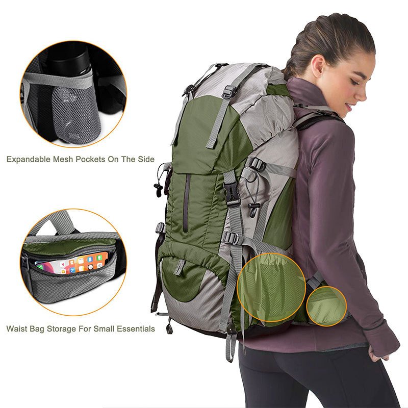 Travel men's outdoor sports hiking backpack , large-capacity all-match cycling mounting hiking bag