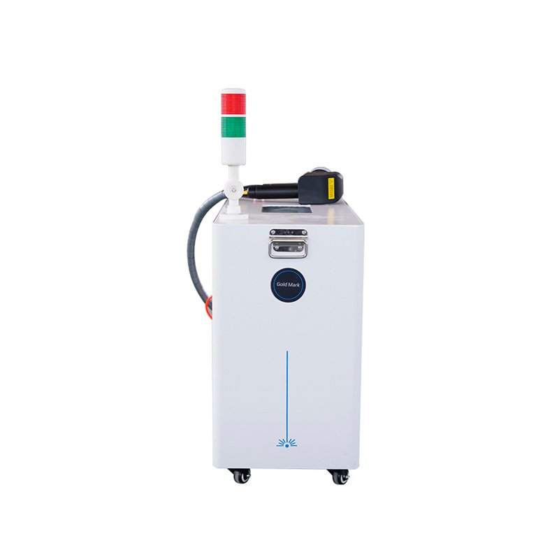 portable air Cooled 100w 200w 300w Pulse Laser Rust Removal Cleaning Machine Oil Dust Paint Cleaner