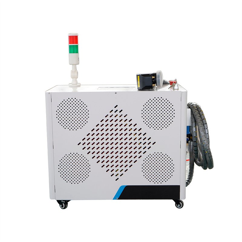 portable air Cooled 100w 200w 300w Pulse Laser Rust Removal Cleaning Machine Oil Dust Paint Cleaner