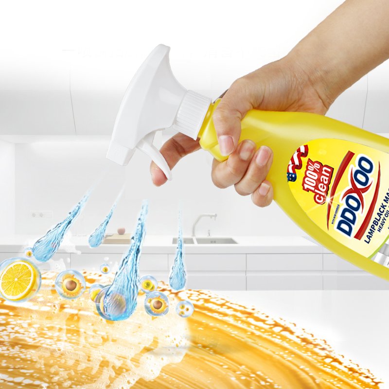 550g Fast selling Stubborn Grease and Stains Removing Kitchen Cleaner Household Cleaning