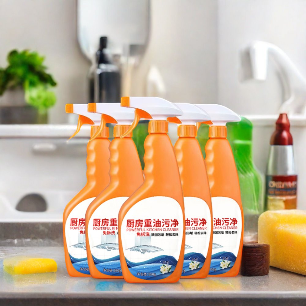 Industrial Powerful Oil Removal Equipment Kitchen Range Hood Heavy Oil Pollution Cleaning Agent Machine Tool Mechanical Floor