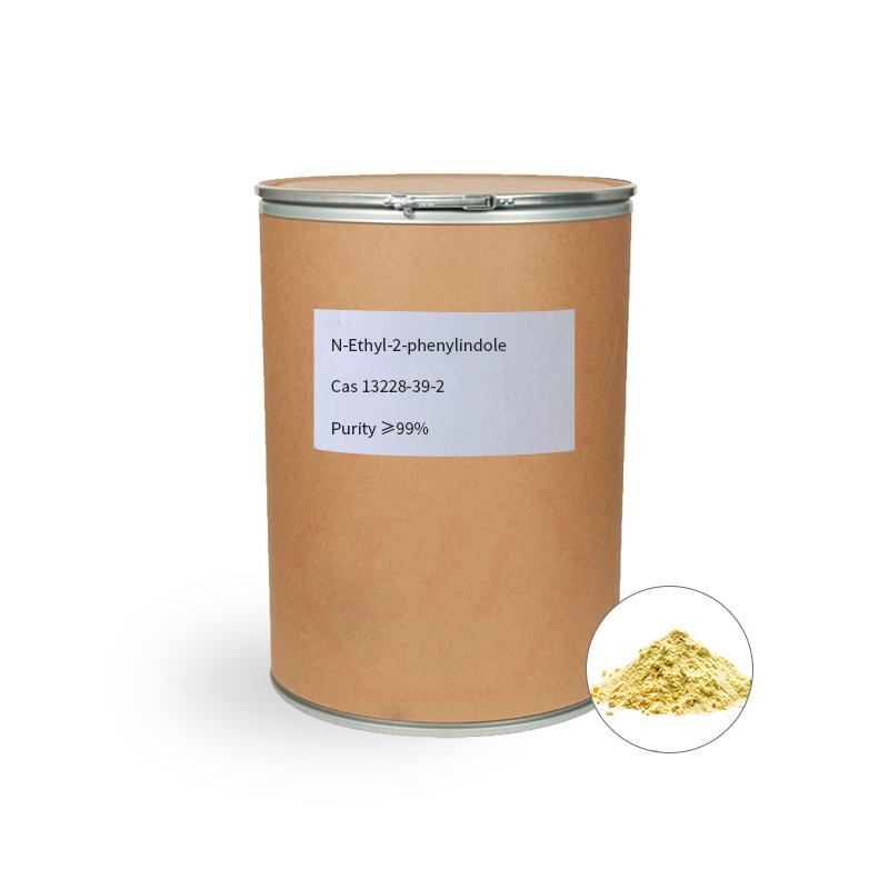 N-Ethyl-2-phenylindole Industrial grade Organic intermediates 99% Cas 13228-39-2 N-Ethyl-2-phenylindole