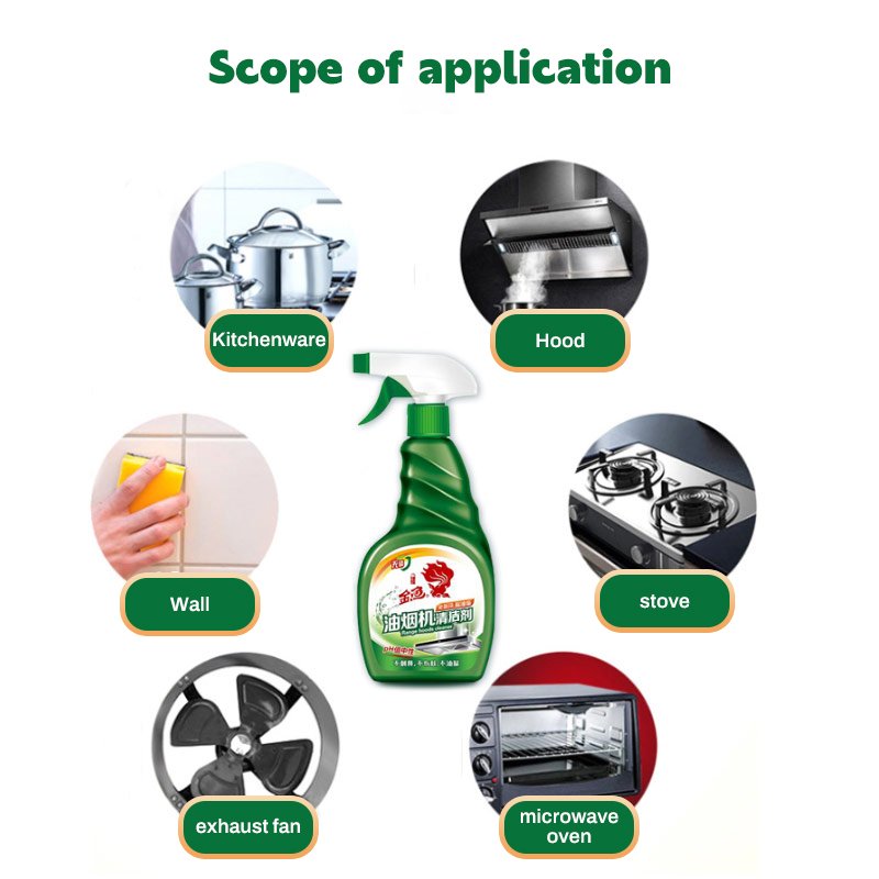 Supplier Hot Selling Kitchen Liquid Spray Cleaner Multipurpose Foam Stain Remover Cleaner