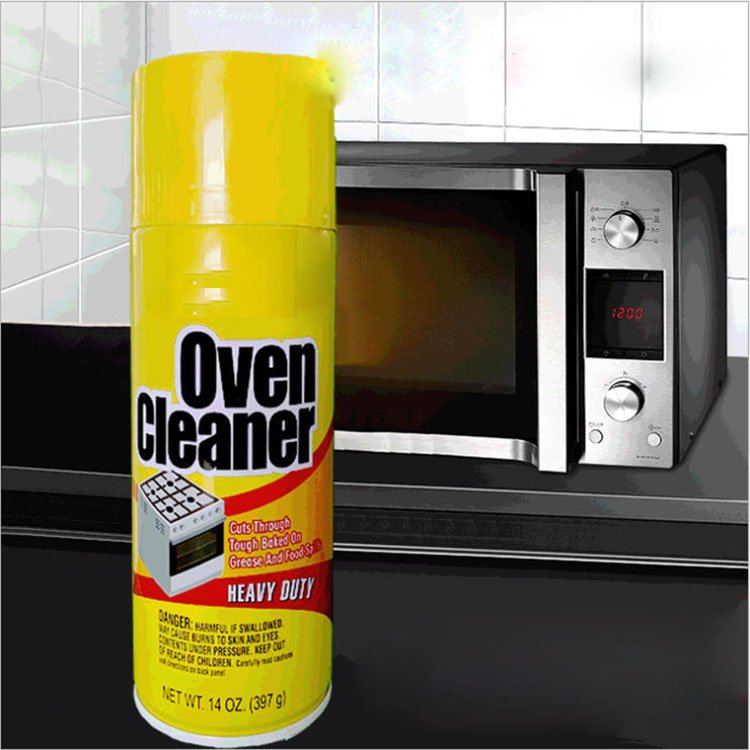 Kitchen Grease Degreaser & Oil Stain Cleaner Effective Oven Cleaner Spray