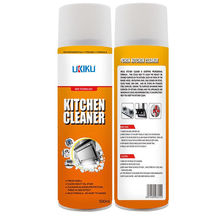 kitchen grease foam cleaner detergent kitchen oil stain cleaner foam spray multifonction foam cleaner