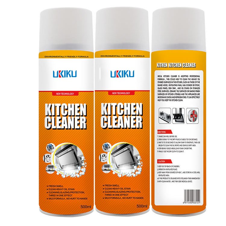 kitchen grease foam cleaner detergent kitchen oil stain cleaner foam spray multifonction foam cleaner