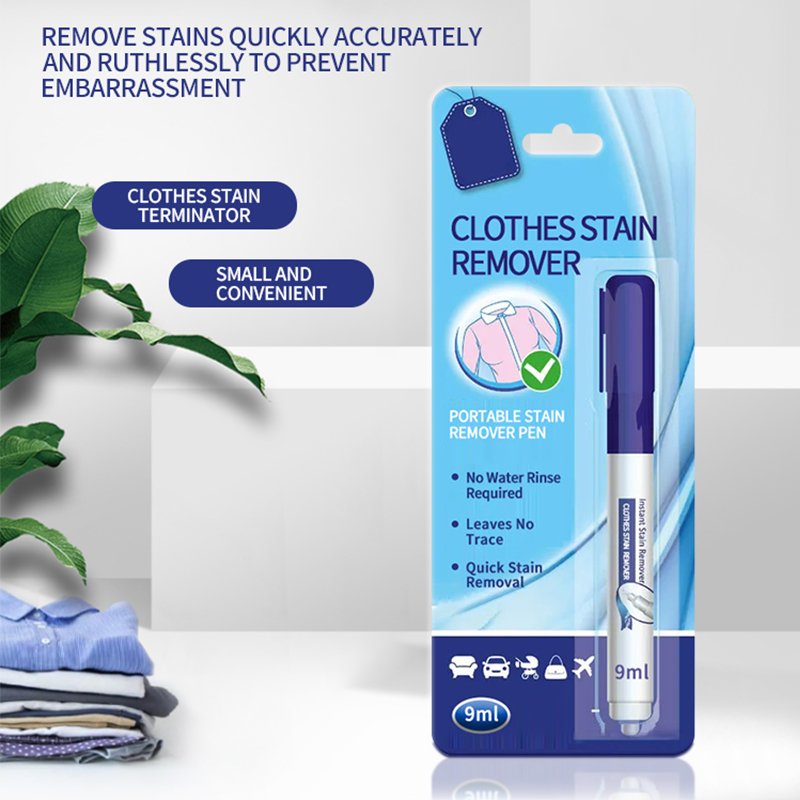 Portable Laundry Detergent Stain Decontamination Pen Dust Cleaner Oil Stain Cleaning Pen Fabric Cloth Stain Remover Pen