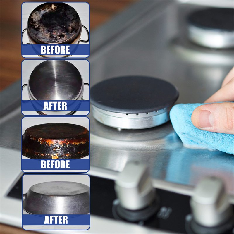 North Moon 100ml kitchen cleaner spray oil grease stain remover multipurpose kitchen grease foam cleaner ceramic stove cleaner