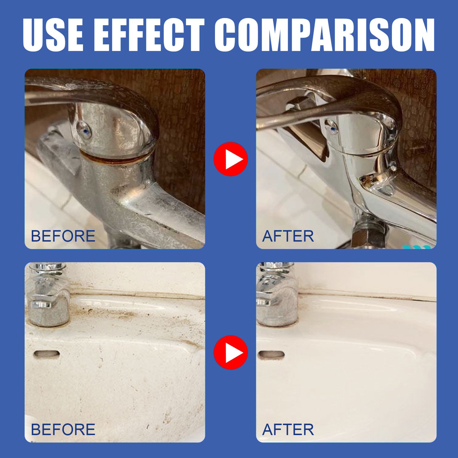 Jue-Fish Wholesale Bathroom Cleaner Spray Shower Room Glass Scale Descaler Basin Bathtub Stainless Steel Stain Remover Detergent
