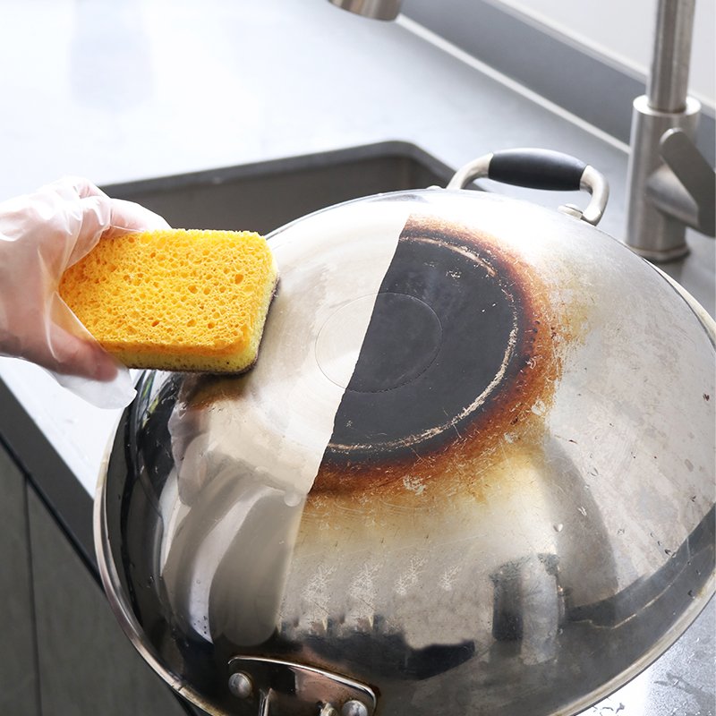 Coke tar dissolving agent heavy oil grease burnt stain remover kitchen cookware degreaser cleaner for range hood cleaning