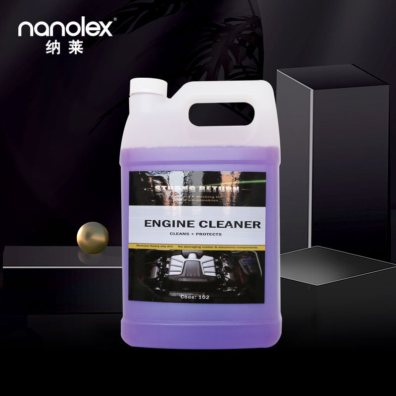 Nanolex 102 Engine Cleaner Degreaser Engine Bay Cleaner Dirt Stain Remover Engine Cleaning oil stain cleaners degreaser Grime