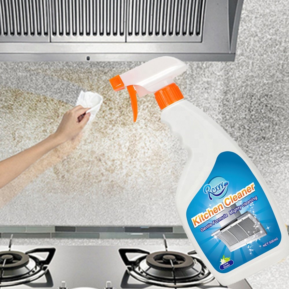 500ml High Quality Strong Oil Removal Kitchen Spray Cleaner Detergent