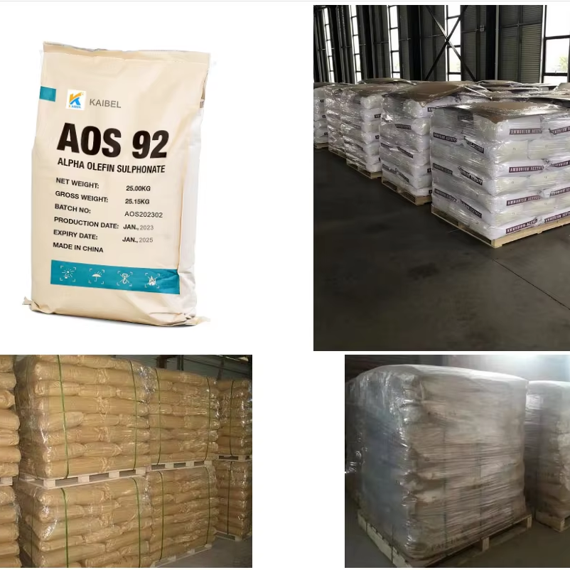 AOS powder alpha alkenyl sulfonate sodium foaming agent for industrial cleaning and foaming of AOS alkenyl sulfonate sodium