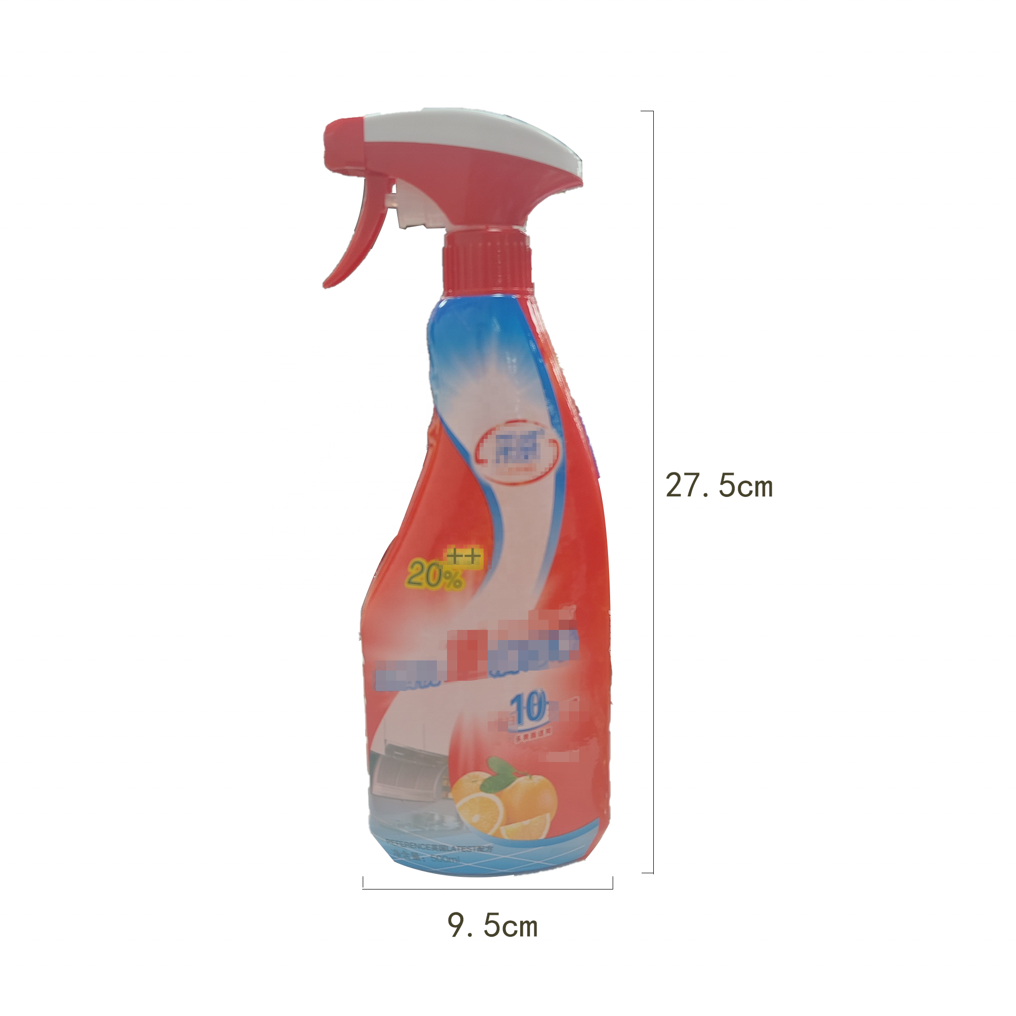 Southeast Asia Hot-selling Oil stain cleaner kitchen cleaner spray oil grease stain remover