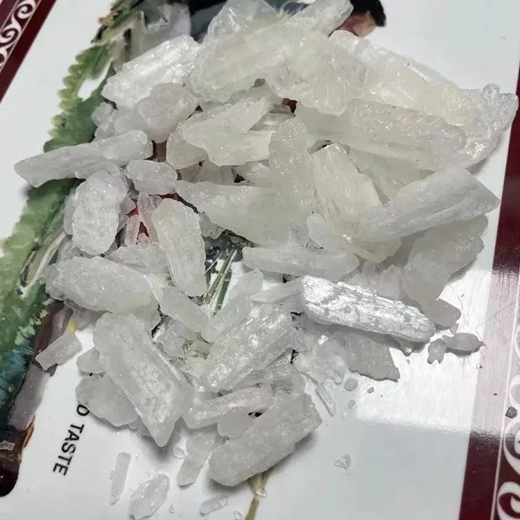 USA Good Crystals Menthol CAS 89-78-1 Best Price Blue Pink Crystals DL-Menthol Organic Chemicals Stock