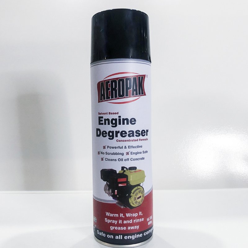 AEROPAK Engine Degreaser strength aerosol cleaner dissolve grease oil heavy duty stains Multipurpose Power Safe for Cars Trucks